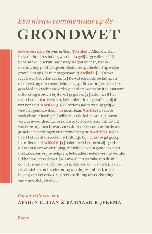commantar grondwet